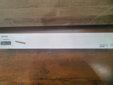 MUSIK Wall lamp, wired-in installation, brass-colour